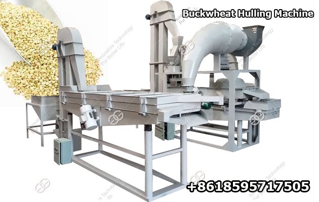 Automatic Buckwheat Hulling Separating Machine Shelling Equipment