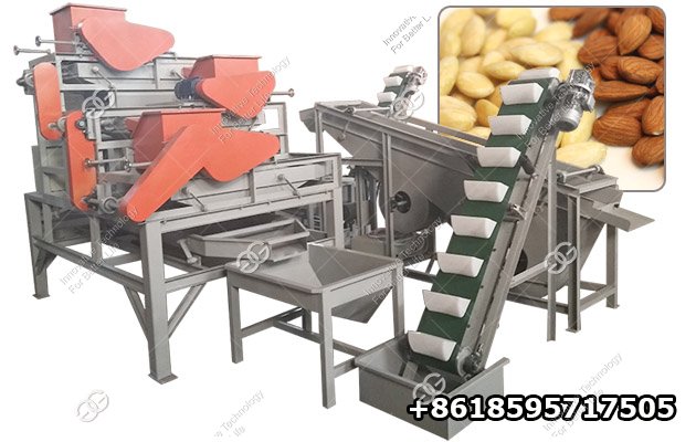 Automatic Almond Shelling Machine
