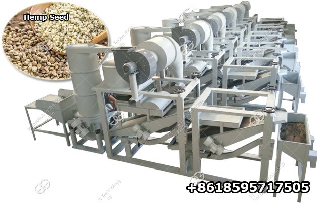 Hemp Seed Cleaning Shelling Machine