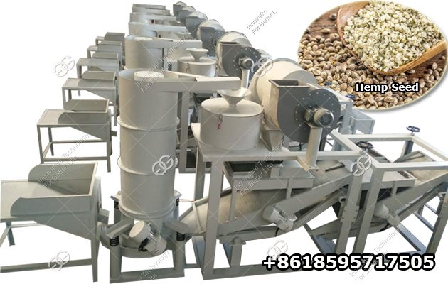 Fructus Cannabis Shelling Machine