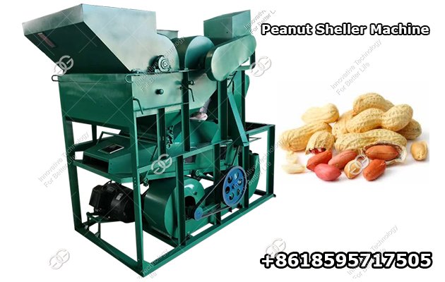 Groundnut Cleaning Shelling Machine