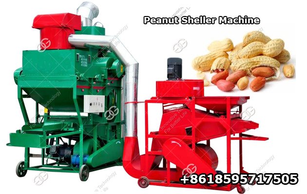 Peanut Cleaning and Shelling Machine