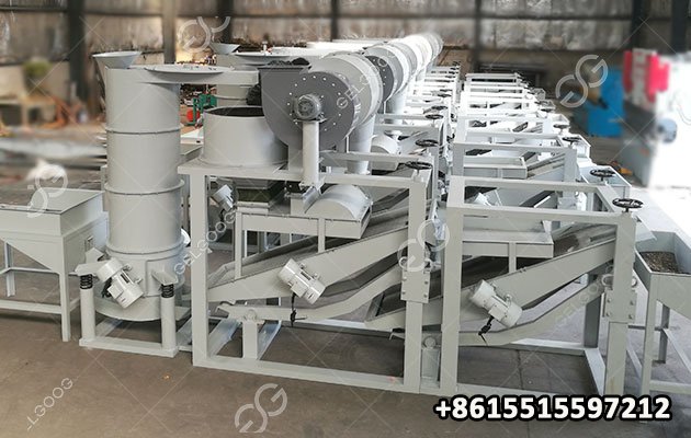 Hemp Seed Cleaning and Dehulling Machine for Sale